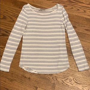 EUC Loft Long Sleeve Top; Size M